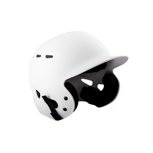 [DGR-HELM-REB-WH-S/M] Rebel Batting Helmet (S/M, White)