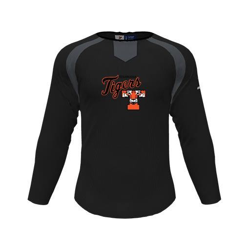 [CUS-DFW-PULL-FLC-CNK-LSL-BLK-YS-LOGO2] Pullover (Youth S, Black, Logo 2)