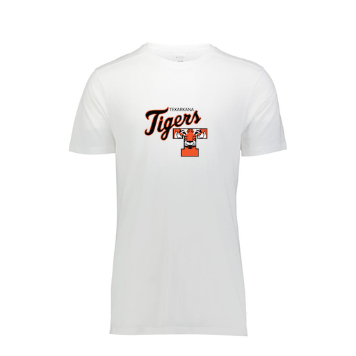 [FTSCUBWH-AS-LOGO2] Decker Men's Tri-Blend T-Shirt - Short Sleeve (Adult S, White, Logo 2)
