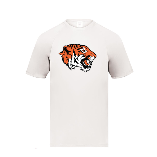 [2791.005.S-LOGO1] Youth Smooth Sport T-Shirt (Youth S, White, Logo 1)