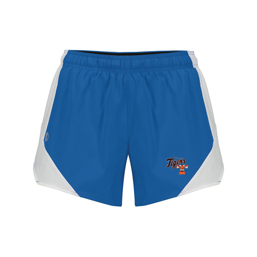 [229489.H02.S-LOGO2] Girls Olympus Shorts (Female Youth S, Royal, Logo 2)