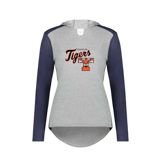 [6902.29V.XS-LOGO2] Ladies Vintage Hoodie (Female Adult XS, Navy, Logo 2)