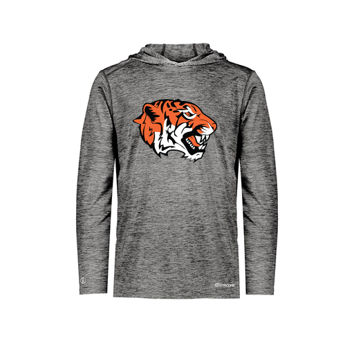 [FOLHCGBK-YS-LOGO1] Decker Youth Charge Hoodie (Youth S, Black, Logo 1)