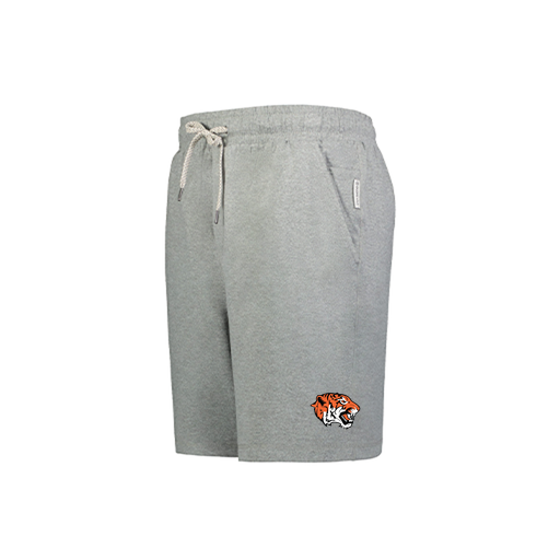 [223504.013.XS-LOGO1] Men's Ventura Soft Knit Shorts (Adult XS, Silver, Logo 1)