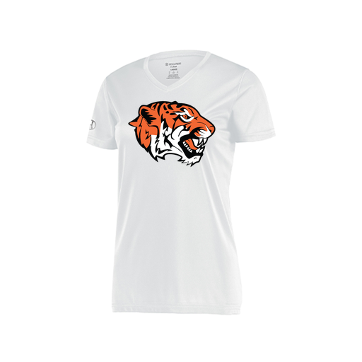 [222820.005.S-LOGO1] Ladies Movement Dri Fit Shirt (Female Adult S, White, Logo 1)