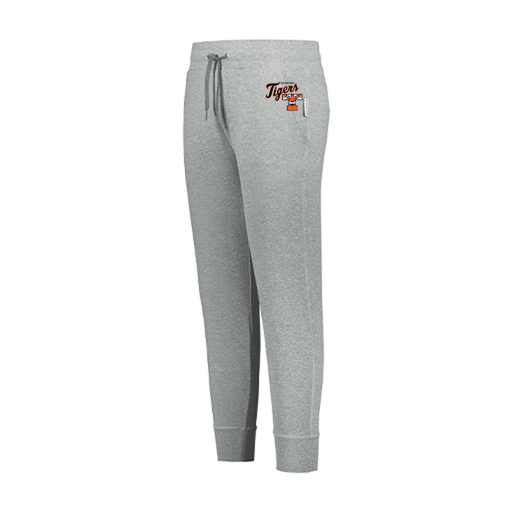 [222799.013.XS-LOGO2] LADIES VENTURA SOFT KNIT JOGGER (Female Adult XS, Silver, Logo 2)