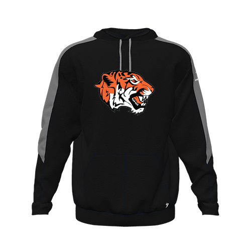 [CUS-DFW-HOOD-FLC-LSL-BLK-YXS-LOGO1] Hoodie (Youth XS, Black, Logo 1)