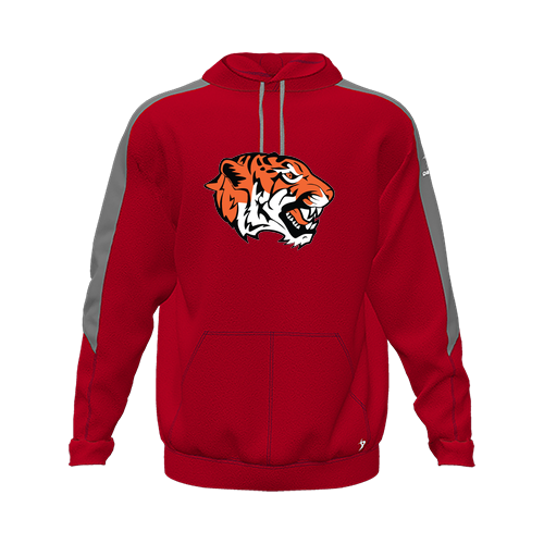 [CUS-DFW-HOOD-FLC-LSL-RED-YXS-LOGO1] Hoodie (Youth XS, Red, Logo 1)