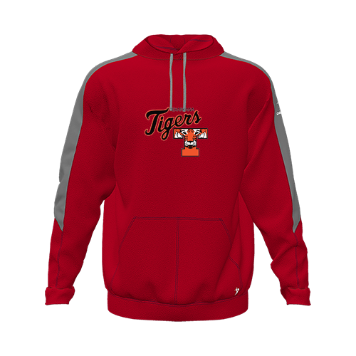 [CUS-DFW-HOOD-FLC-LSL-RED-YXS-LOGO2] Hoodie (Youth XS, Red, Logo 2)