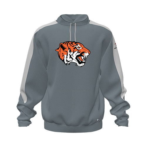 [CUS-DFW-HOOD-FLC-LSL-GRY-YXS-LOGO1] Hoodie (Youth XS, Gray, Logo 1)