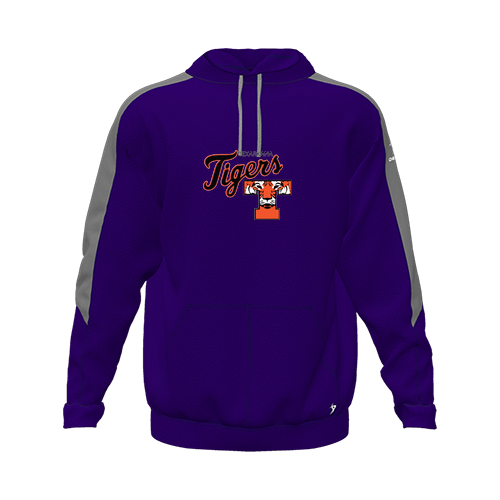 [CUS-DFW-HOOD-FLC-LSL-PUR-YXS-LOGO2] Hoodie (Youth XS, Purple, Logo 2)