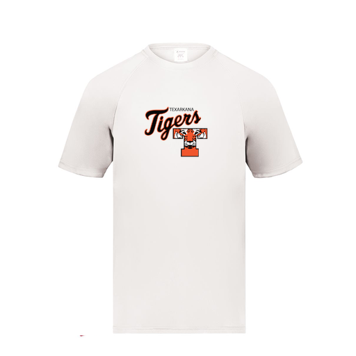 [2790.005.S-LOGO2] Men's Smooth Sport T-Shirt (Adult S, White, Logo 2)