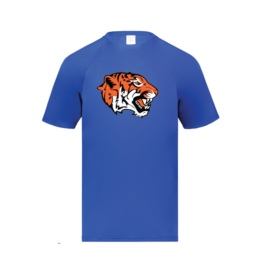 [2790.060.S-LOGO1] Men's Smooth Sport T-Shirt (Adult S, Royal, Logo 1)