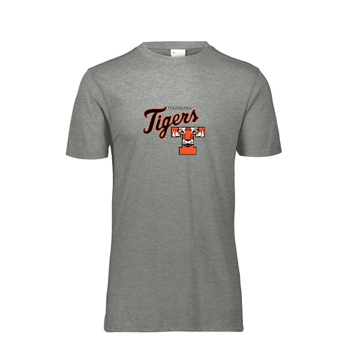 [FTSCUBGY-AS-LOGO2] Decker Men's Tri-Blend T-Shirt - Short Sleeve (Adult S, Gray, Logo 2)