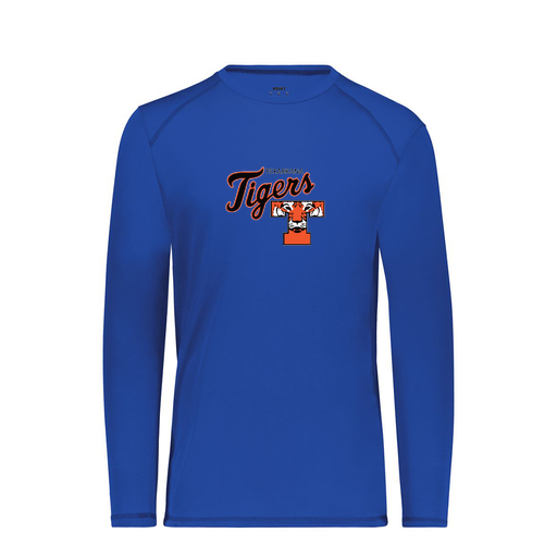 [6845.060.S-LOGO2] Men's SoftTouch Long Sleeve (Adult S, Royal, Logo 2)