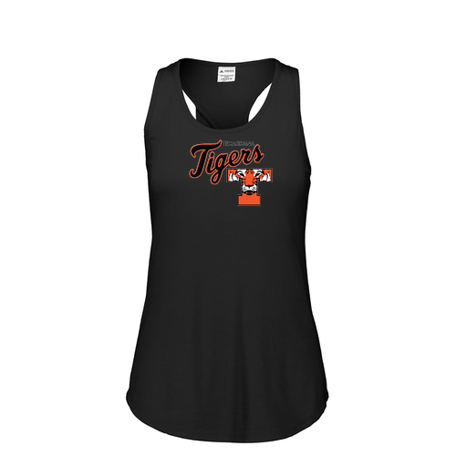 [3078.K94.S-LOGO2] Ladies Tri Blend Tank Top (Female Adult S, Black, Logo 2)