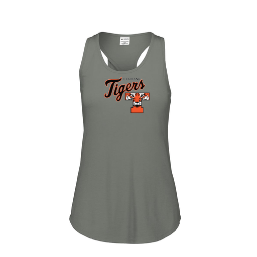 [3078.013.S-LOGO2] Ladies Tri Blend Tank Top (Female Adult S, Gray, Logo 2)