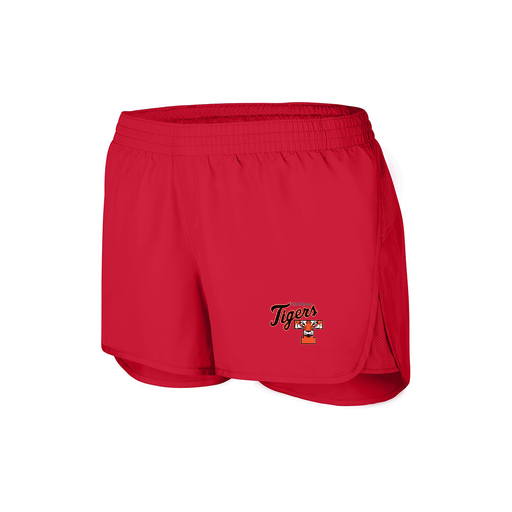 [2430.040.XS-LOGO2] Women's Performance Shorts (Female Adult XS, Red, Logo 2)