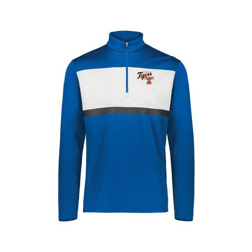 [222691.280.S-LOGO2] Youth Bold 1/4 Zip Pullover (Youth S, Royal, Logo 2)