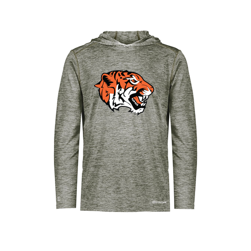 [FOLHCGGY-YS-LOGO1] Decker Youth Charge Hoodie (Youth S, Gray, Logo 1)