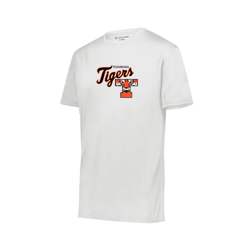 [222818.005.S-LOGO2] Men's Movement Dri Fit Shirt (Adult S, White, Logo 2)