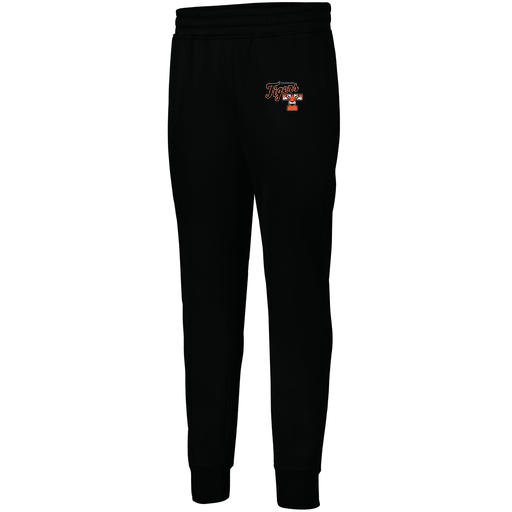 [5566.080.XS-LOGO2] Men's PERFORMANCE FLEECE JOGGER (Adult XS, Black, Logo 2)