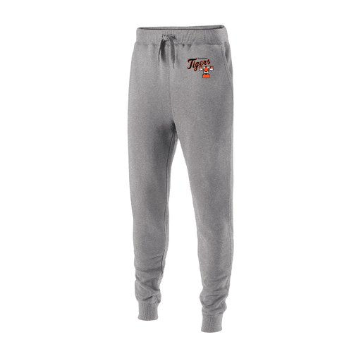 [229548.017.XS-LOGO2] Men's 60/40 Fleece Jogger (Adult XS, Silver, Logo 2)