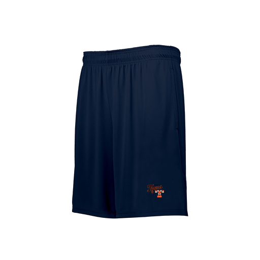 [229611.065.S-LOGO2] Decker Youth Swift Short (Youth S, Navy, Logo 2)