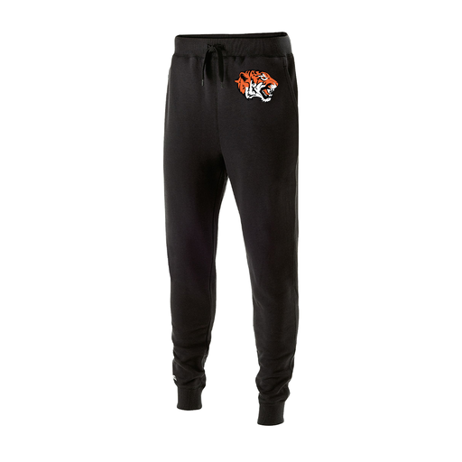 [229648.080.S-LOGO1] Youth 60/40 Fleece Jogger (Youth S, Black, Logo 1)