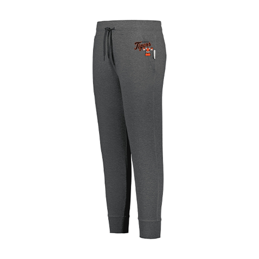 [222799.E83.XS-LOGO2] LADIES VENTURA SOFT KNIT JOGGER (Female Adult XS, Gray, Logo 2)